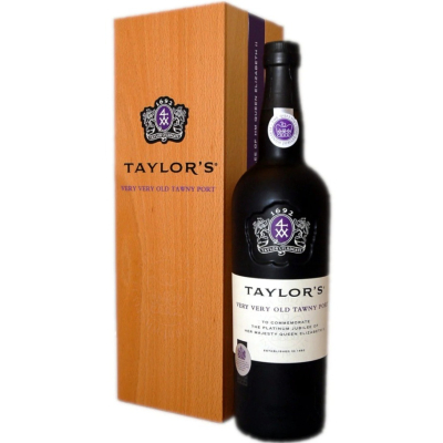 Taylor's Very Very Old Tawny Port Platinum Jubilee Her Majesty Queen Elizabeth II